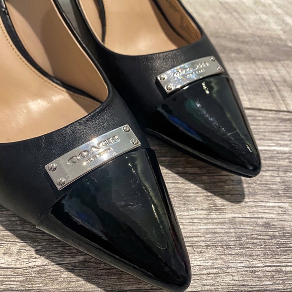 Coach Black Heels - Picture 2 of 5